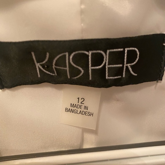 NWT Kasper collarless suit jacket - Picture 5 of 5